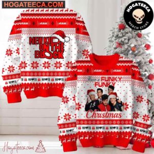 New Kids On The Blocks Funky Chirstmas Gifts 2024 Xmas Ugly Sweater