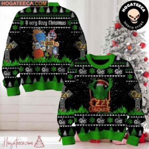 Ozzy Osbourne Mad Man Chirstmas Gifts 2024 Xmas For Family And Friends Ugly Sweater