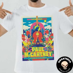 Paul McCartney Got Back Tour Merch For Show On December 14-15 2024 Go-Op Live Manchester Unisex T-Shirt