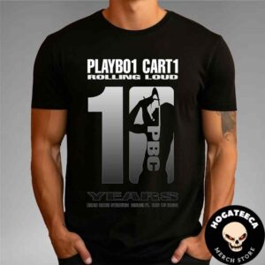 Playboi Carti Rolling Loud 10 Year Anniversary In Miami FL At Hard Rock Stadium On Dec 15 2024 Unisex T-Shirt