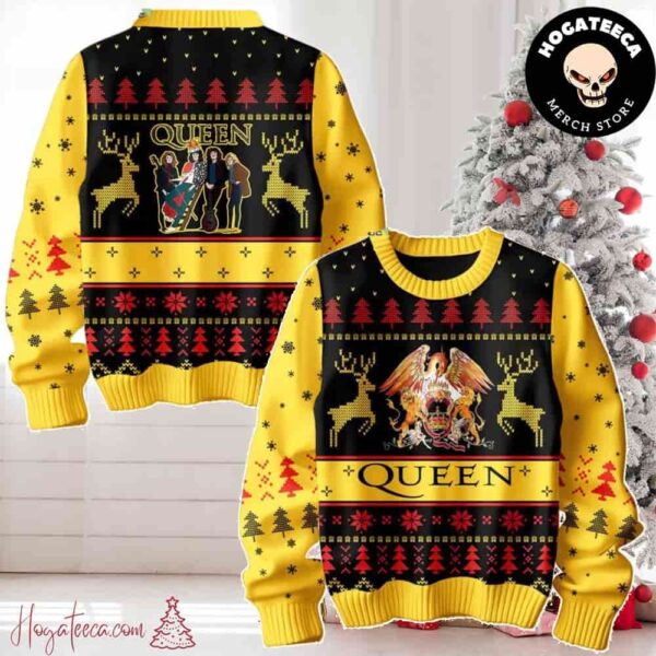 Queen Rock Band You In Christmas Sweater Chirstmas Gifts 2024 Xmas For Family And Friends Ugly Sweater