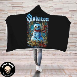 Sabaton All The Way X-mas Hooded Blanket