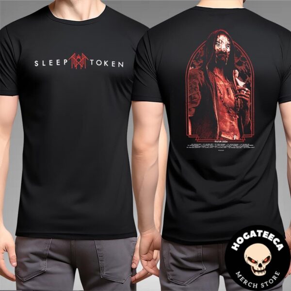 Sleep Token EU UK Tour 2024 Merchandise Two Sides Unisex  T-Shirt