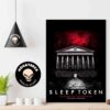 Sleep Token Merch Poster On Tuesday 26th November 2024 At Co-Op Live Arena Manchester Home Decor Poster Canvas