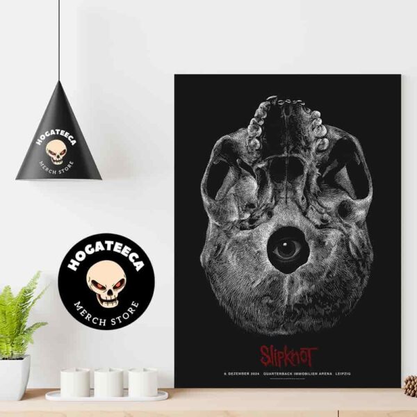 Slipknot Performance Dec 9th 2024 At Quarterback Immobilien Arena Leipzig Phillip By Janta Janta Island Home Decor Poster Canvas