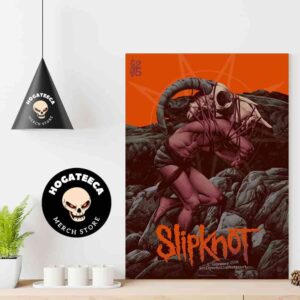 Slipknot With Bleed From Within In Stuttgart Germany Hanns-Martin-Schleyer-Halle Interested On Sun 08 December 2024 Home Decor Poster Canvas