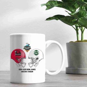 Snoop Dogg Arizona Bowl NCAA 2024-2025 Bowl Games Miami RedHawks vs Colorado State Rams At Arizona Stadium Ceramic Mug