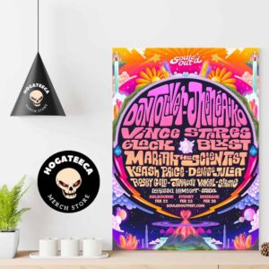 Souled Out Festival Full Lineup February 22-23-28 2025 Home Decor Poster Canvas