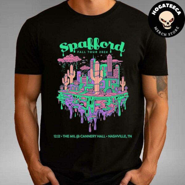 Spafford Fall Tour 2024 12 12 At Cannery Hall Nashville Ky Merch Unisex T-Shirt