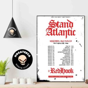 Stand Atlantic Regional Australia 2025 Headline Tour Performances Scheduled On March And Parill Home Decor Poster Canvas