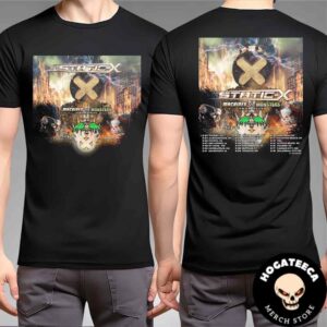 Static-X Machines Vs Monsters Tour 2025 With Gwar And Dope A Killer’s Confession Performances Scheduled Unisex T-Shirt