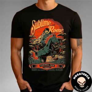 Sublime With Rome Farewell Tour Merch In Dever Colorado At Mission Ballroom On Dec 13-14 2024 Unisex T-Shirt