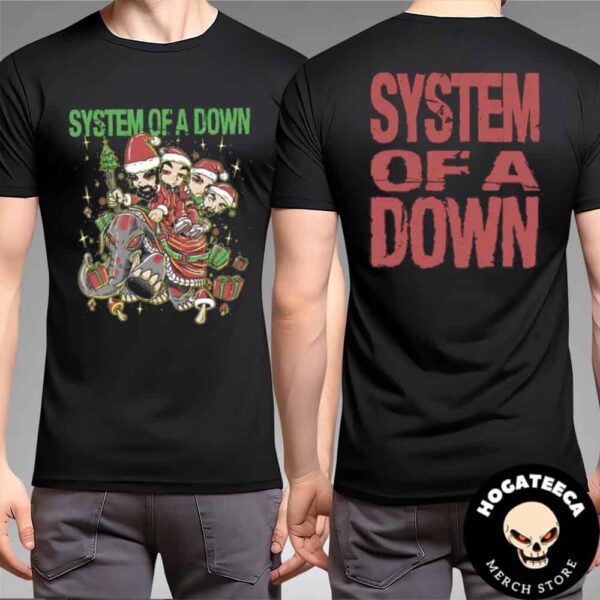 System Of A Down Mushroom People Holiday Merch Unisex T-Shirt