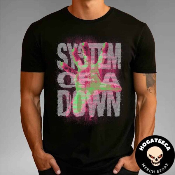 System Of A Down Neon Hand Merch Unisex T-Shirt