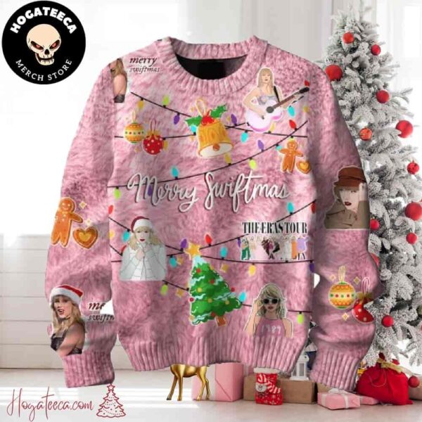 Taylor Swift The Eras Tour Merry Swiftmas Chirstmas Gifts 2024 Xmas For Family And Friends Ugly Sweater