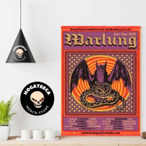 Warlung Band Announces Euro Heavy Psych Sounds Records And Booking Present Tour List 2025 Home Decor Poster Canvas