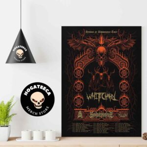 Whitechapel Hymns In Dissonance Tour 2025 Featuring Brand Of Sacrifice 200 Stab Wounds And Alluvial Performances Scheduled Home Decor Poster Canvas