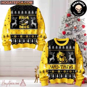 Wu-Tang Clan Killa Beez Chirstmas Gifts 2024 Xmas For Family And Friends Ugly Sweater