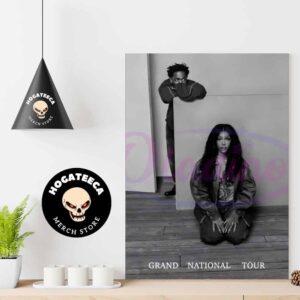 Grand National Tour 2025 Kendrick Lamar And SZA Home Decor Poster Canvas