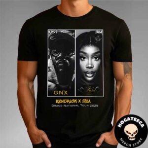 Grand National Tour 2025 Kendrick Lamar And SZA Merchandise Unisex T-Shirt