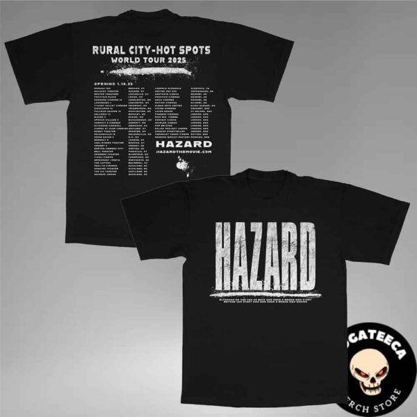 Healing Appalachia Merch For The Movie Hazard Rural City-Hot Spots World Tour 2025 Performances Scheduled Two Sides Unisex T-Shirt