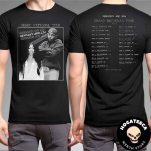 Kendrick Lamar And SZA Grand National Tour 2025 Performances Scheduled Two Sides Merchandise Unisex T-Shirt