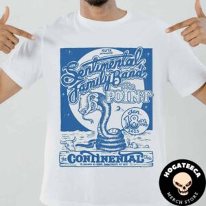 Sentimental Family Band And The Point On Januray 18 2025 At The Continental Club Unisex T-Shirt