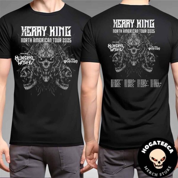 Slayer Legend Kerry King Announces North American Headline Tour Performances Scheduled Two Sides Merchandise Unisex T-Shirt