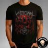 Whitechapel Hymns in Dissonance Tour 2025 Merch Zoomed Coal Merchandise Unisex T-Shirt